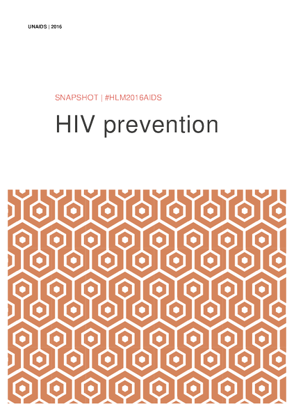 HIV prevention #HLM2016AIDS