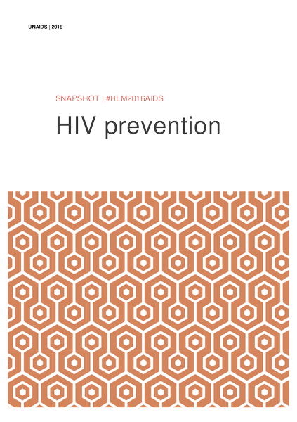 HIV prevention #HLM2016AIDS 